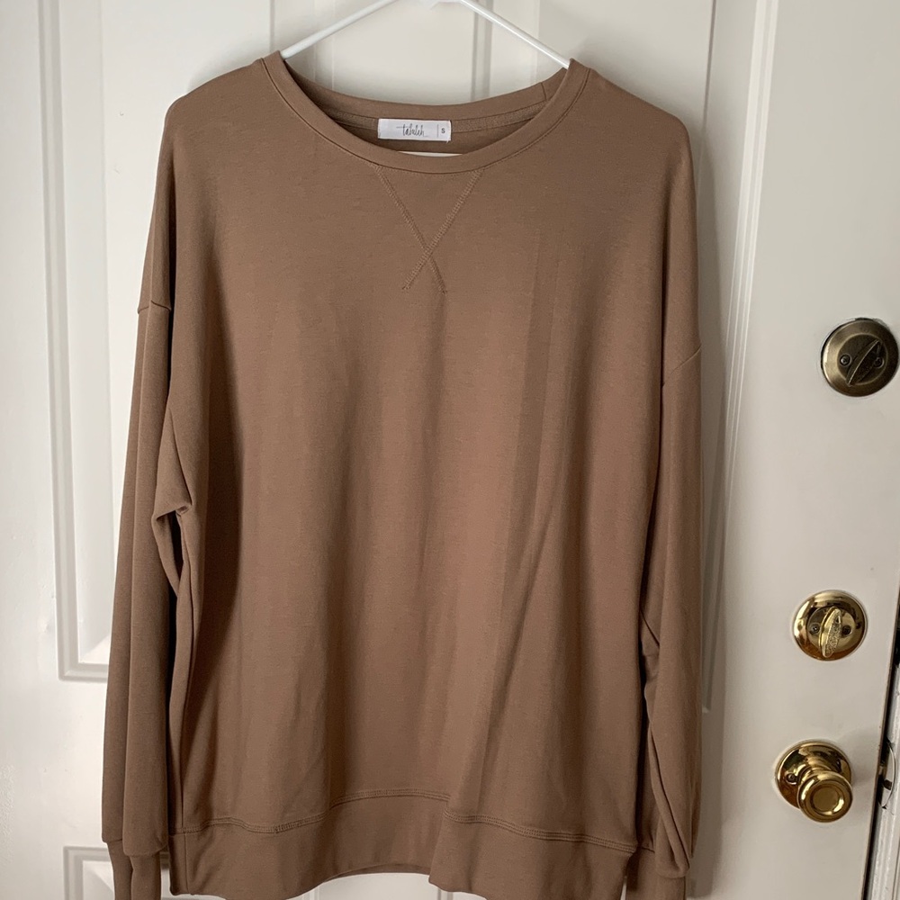 Shop Talulah Tan Sweater